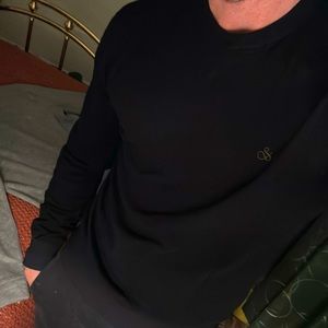 Scotch and Soda. Medium Black lightweight sweater